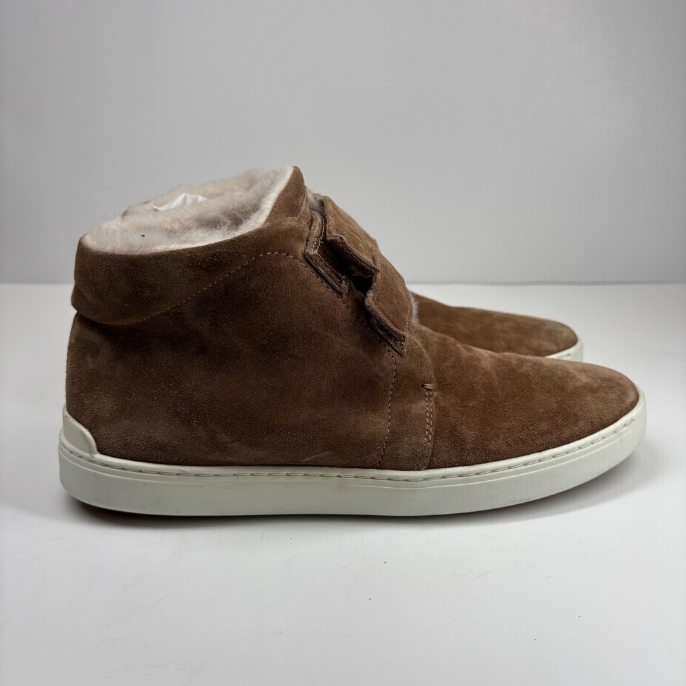 Rag & Bone Kent Desert Shearling Women's 9/39 Brown Suede ‎ Sneaker Booties - Picture 10 of 16